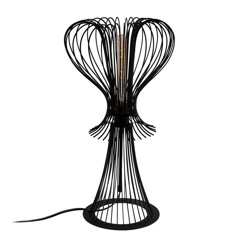 Lampe de table noire 23,62 "Charlize