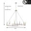 Madalyn 12-Light Chandelier-1453410634