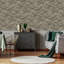 Floral Metallic Wallpaper Double Roll-1213983209