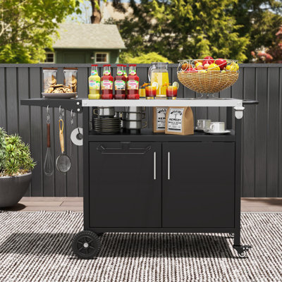 Metal Bar Cart