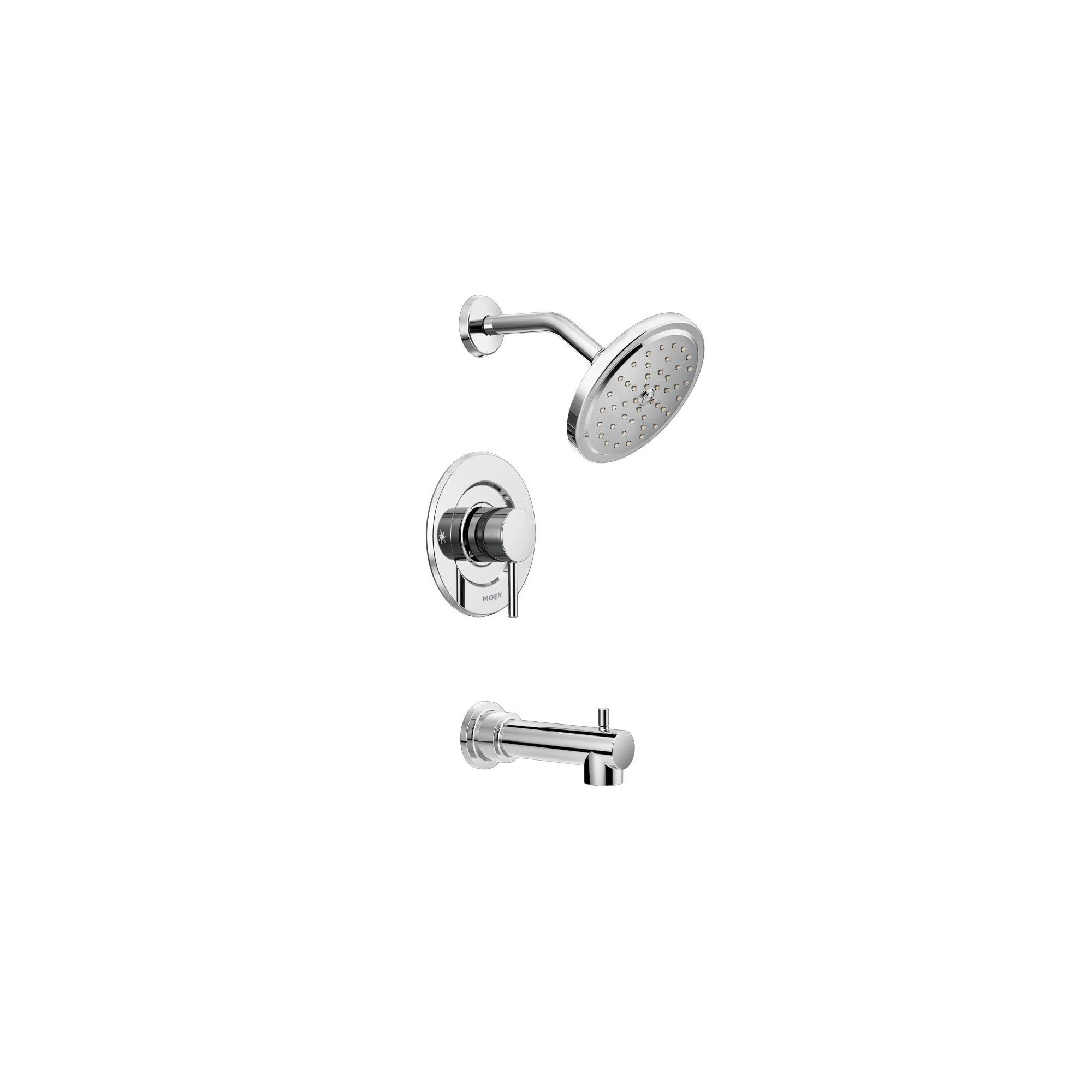 Align Tub and Shower Faucet with Moentrol, Chrome