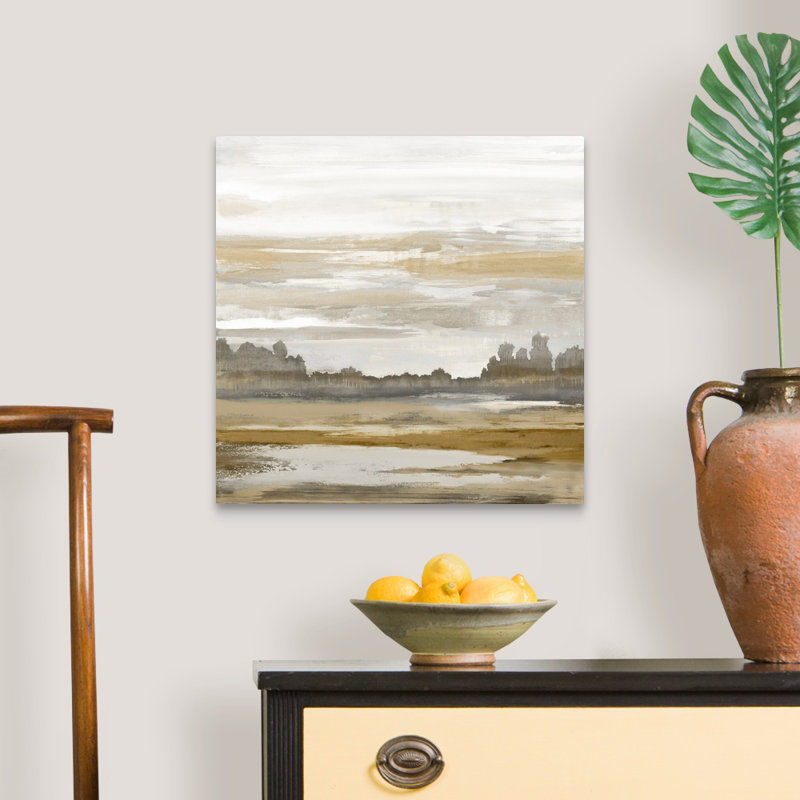 " Landscape Abstract " by David Moore Painting Print, Wrapped Canvas, 20" H x 20" W x 1.25" D