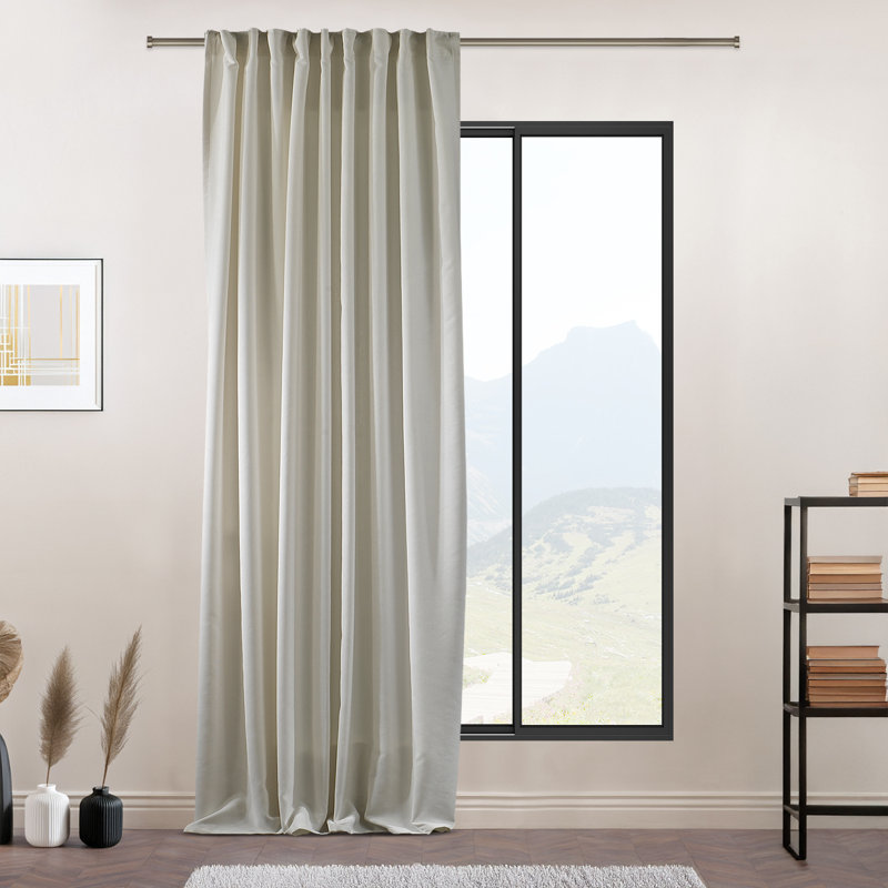 Semi Sheer Curtain Single Panel
