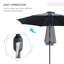 Anjeanette 3 m Garden Parasol Umbrellas with Tilt & Crank Handle-1596977361