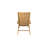 Teak Flip Deck Chair