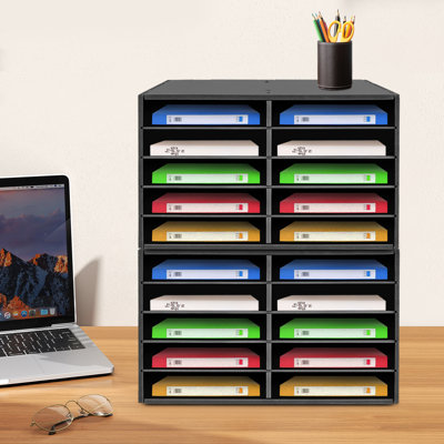 5-Tier Stackable Office File Paper Storage Cabinet