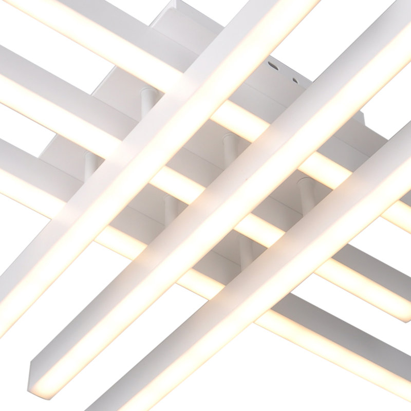 Dicksonville 6.69" H x 23.6" D LED Semi Flush Mount