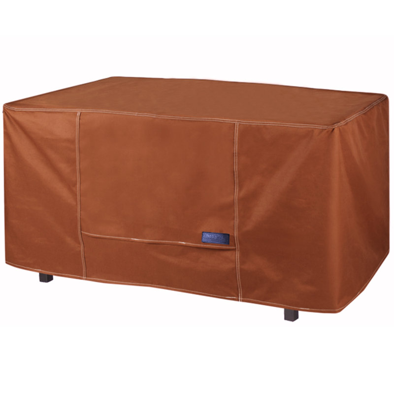Housse imperméable pour table d'extérieur avec garantie de 3 ans, H 26 po x l 58 po x P 30 po