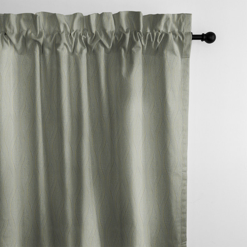 Hemlock Polyester Curtain, 50" W x 144" L