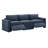 Lana 3 - Piece Upholstered Power Reclining Modular Sofa-940619336