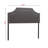 Ashor Modern & Contemporary Dark Gray Upholstered Queen Headboard, 25.68'' H X 60.79'' W-1032059709-1032059705