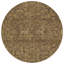 Tapis rond 8 po taupe