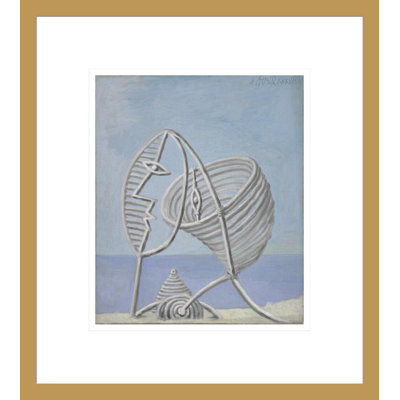 «Portrait of a Young Girl» par Pablo Picasso, impression giclée sur cadre