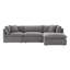 Canapé modulaire rembourré 4 pièces Annabella-113672877