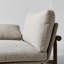 Chaise moderne simple en bois de frêne