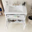 Meuble-lavabo 30 po avec lavabo en céramique-73550486