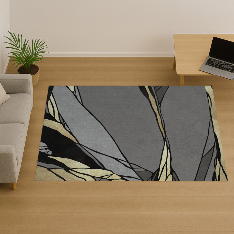 Abstract 140cm X 200cm Area Rug