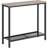Narrow Console Table, Small Entryway Table With Shelf