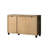 Trevonix 3-Door Sideboard With Adjustable Shelves