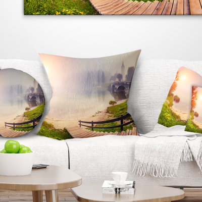 Landscape Throw Pillow
