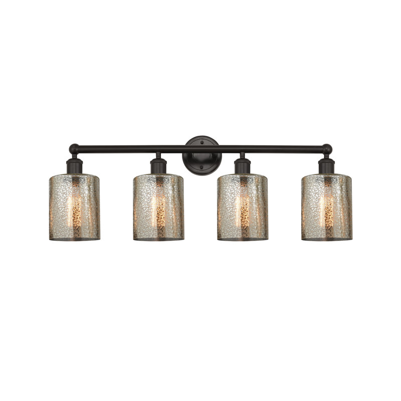 Karon 4 - Light Dimmable Vanity Light, Mercury, Oil Rubbed Bronze