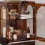 Modern simple acrylic living room accent cabinet-107360691