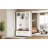 Versatile 4-In-1 Hall Tree With 6 Golden Hooks, Wood Grain Bench With Multiple Storage Space, Entryway Coat Rack With 2 Drawers For Living Room, Hallway, Black, 76.6''H-123819515