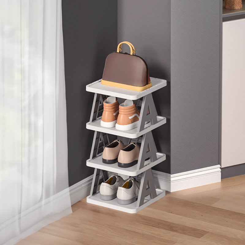 4 Pair Shoe Rack