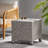 Charmante table d'appoint en rotin de polyéthylène pour une oasis extérieure, rehaussant le style et la fonctionnalité