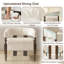 Barrel Upholstered Armchair-469052614