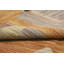 Tapis contemporain à motif géométrique kilim 5 x 8 dans des couleurs chaudes et naturelles