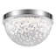 Plafonnier encastré en cristal 12 po Castor Led