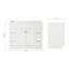 Base de meuble-lavabo simple 42 po Paulla-38600800