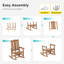 Chaise berçante d'extérieur en PEHD-1625274672