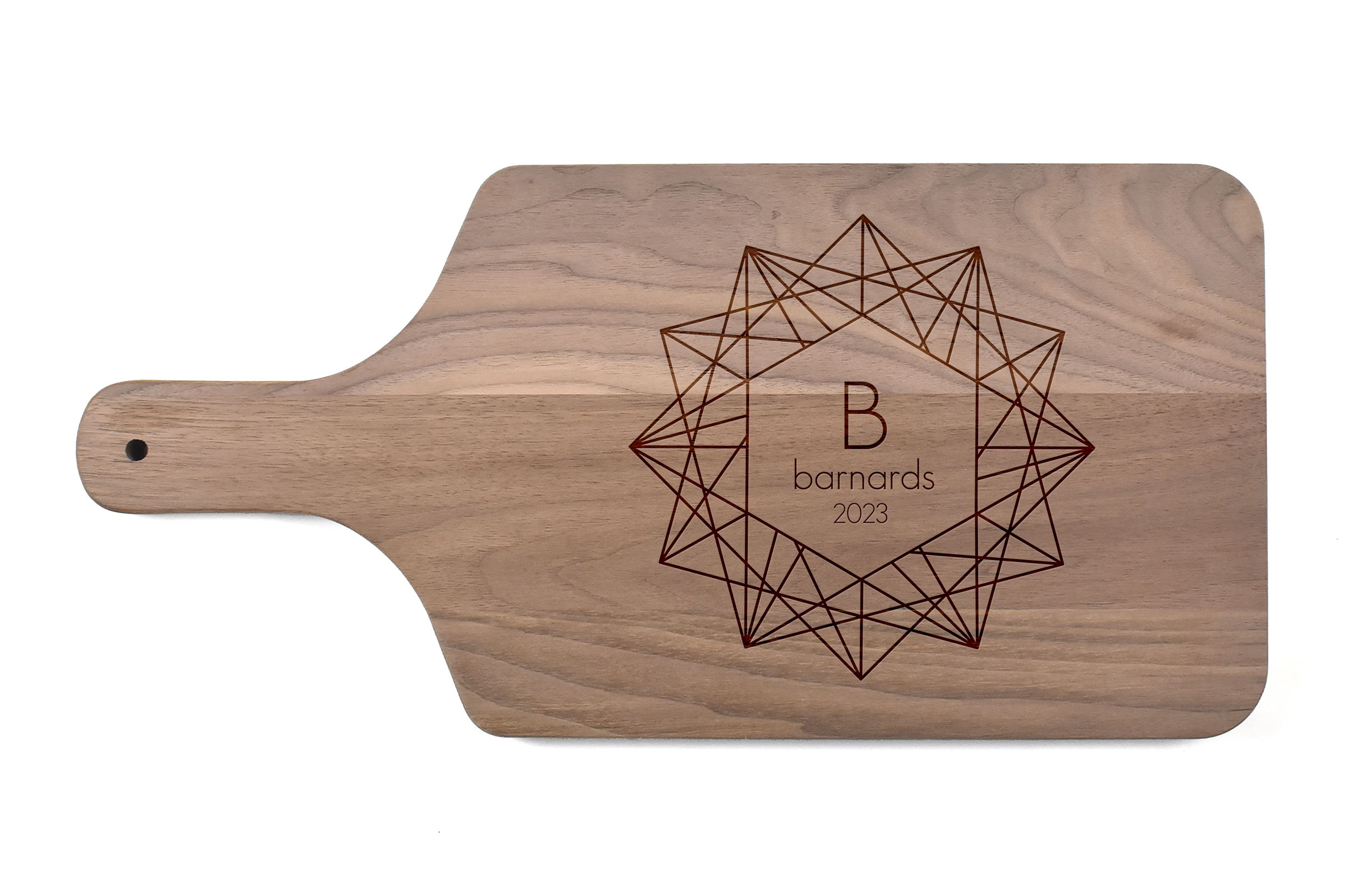 Personalized Teak Cutting Board - Monogram Teak Cutting Board