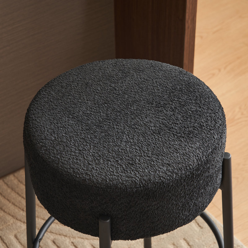 Tabouret de bar Kynlee, 8, Gris foncé, Tabouret de bar (siège d'une hauteur de 30 po)