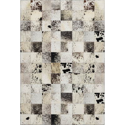Premium Machine Washable Alliah AMF105 Granite Rug