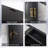 Shadow Box Frame With Removable Shelves, Black Deep Memory Box Display Case For Military Medals Flowers Keepsake Collectibles-1714139737