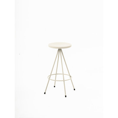 Anakie Powder Coated Steel Outdoor Stool