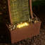 Fontaine courcée intérieure / extérieure avec lumières DEL Barcot-401657019