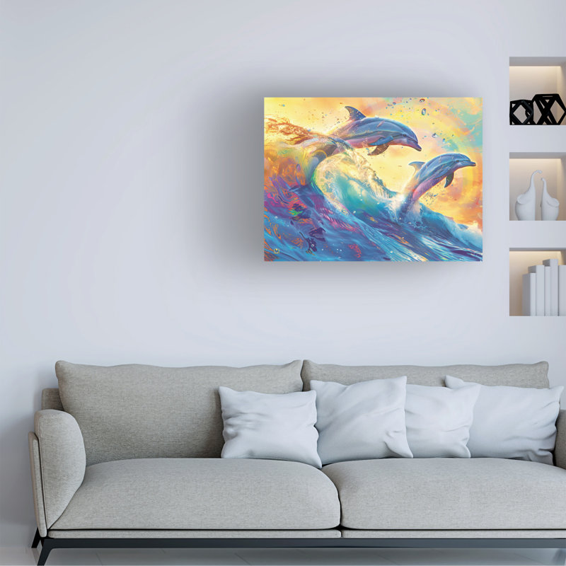 Art sur toile de Michael David, H 18 po x l 24 po