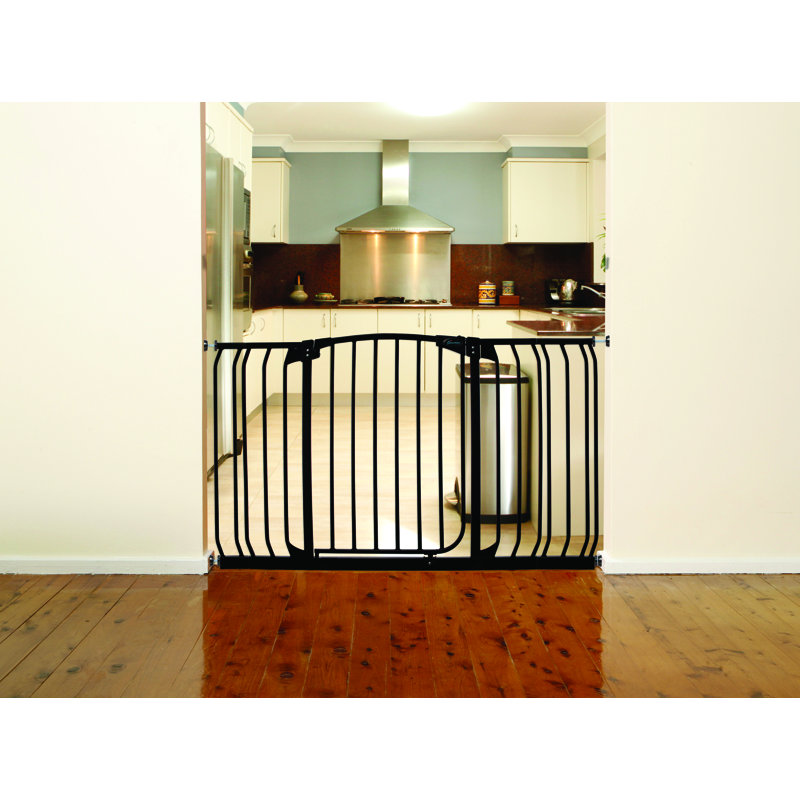 Chelsea Safety Gate, Black, 39.50" H x 2" W x 42.50" D