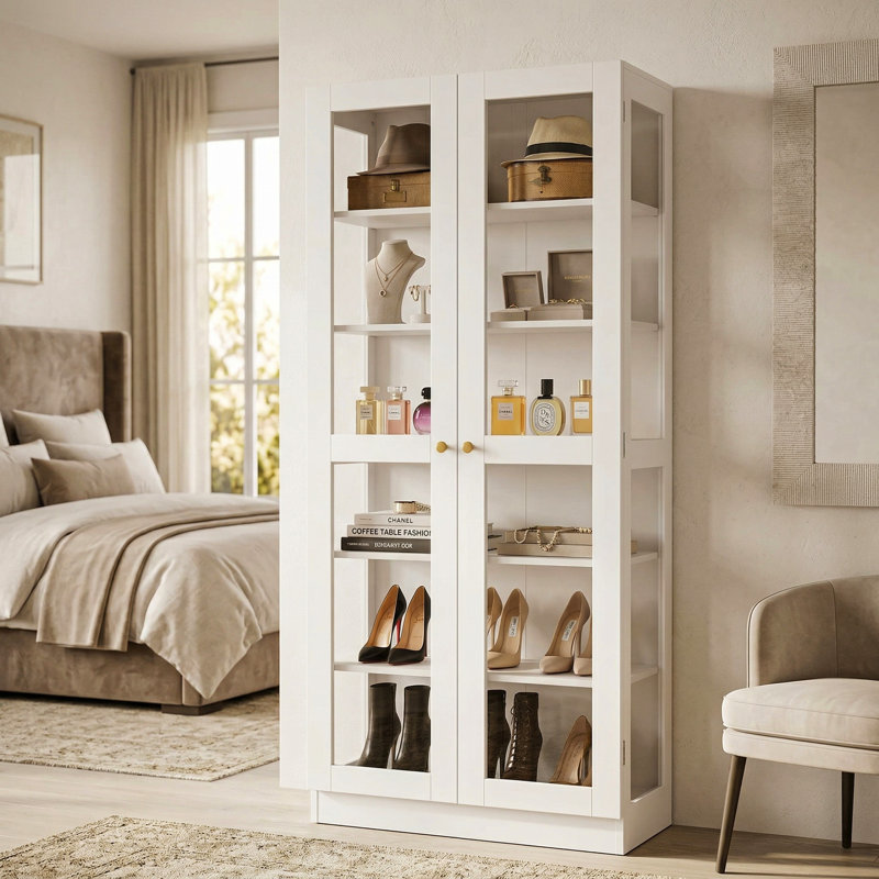 Macus 18 Pair Shoe Storage Cabinet
