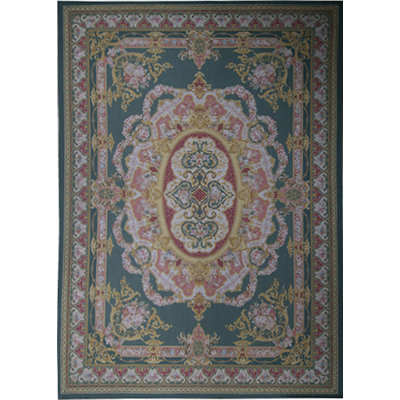 Renaissance Aubusson Flatweave Wool Oriental Area Rug