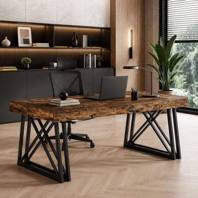 Farmhouse Office Computer Desk