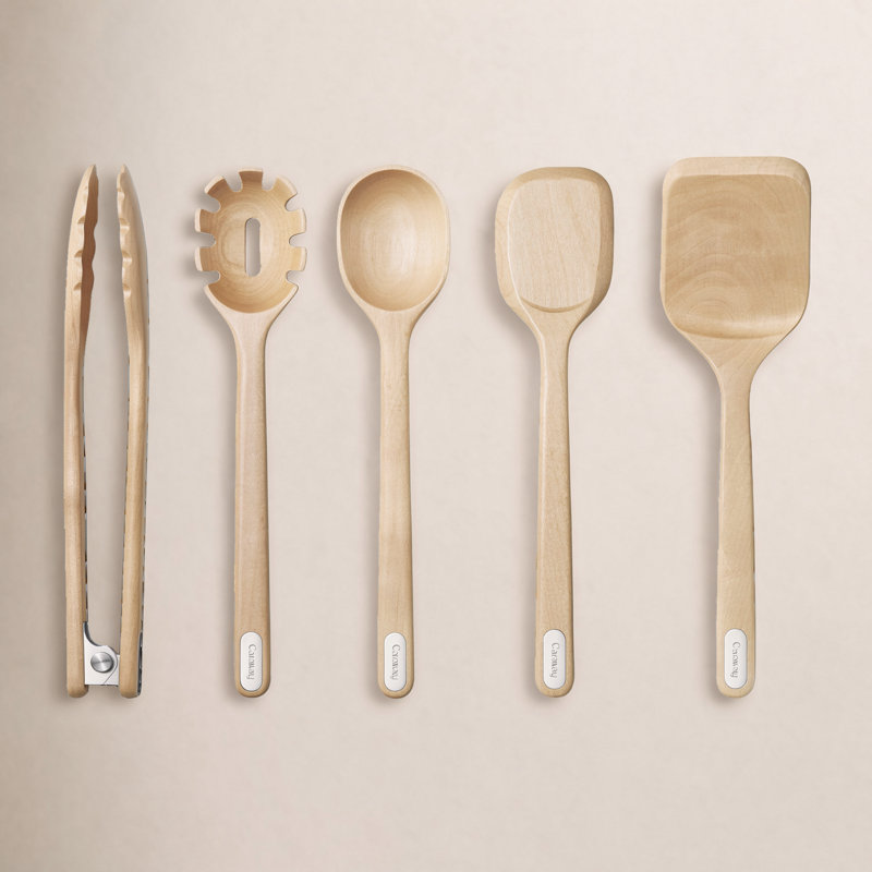 Caraway 5Pc Wooden Utensil Set