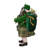 Kurt Adler Fabriche Christmas Figurine, Musical Irish Bagpiper Santa, 10.5in