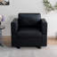 Fauteuil club avec accoudoirs en cuir Gilburt-40646879