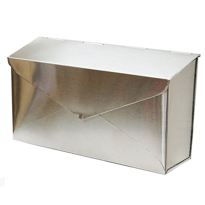 Stainless Steel Envelope Wall Mounted Mailbox