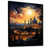 Black Floater Framed